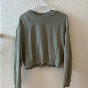 LA Hearts Cropped Sweatshirt